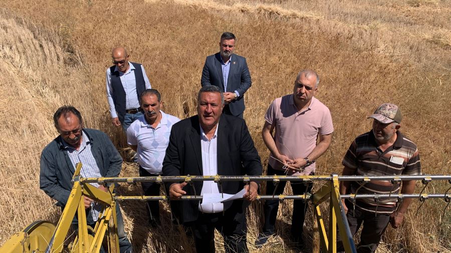 Gürer: “Kuraklıktan etkilenen çiftçilerin borçları 2 yıl ertelensin”