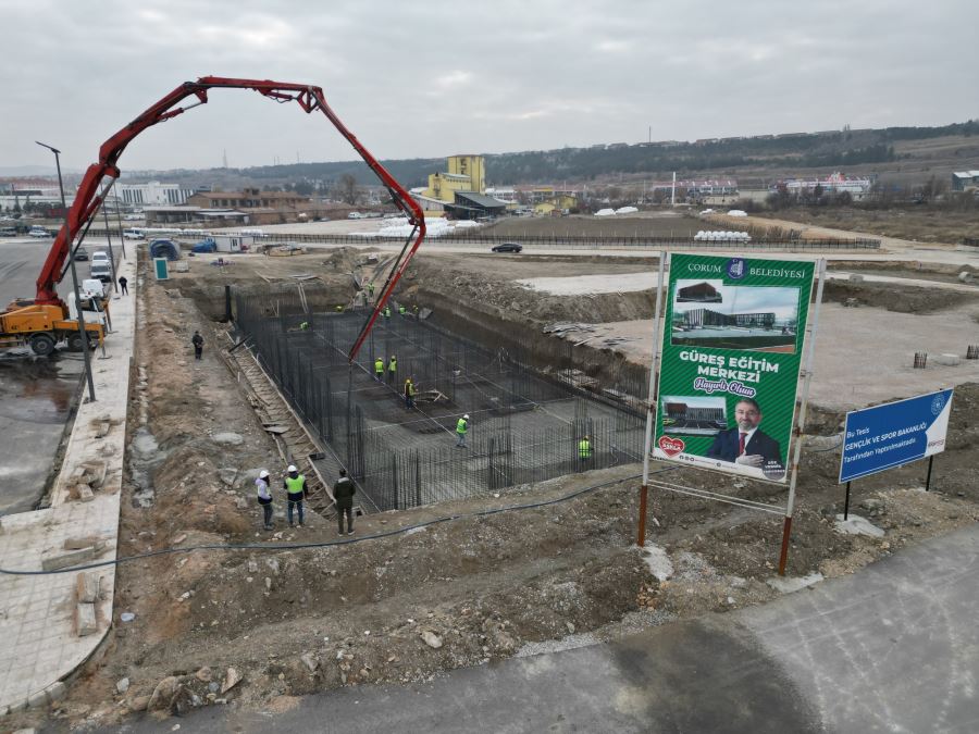 Güreş Eğitim Merkezi Temeli Atıldı
