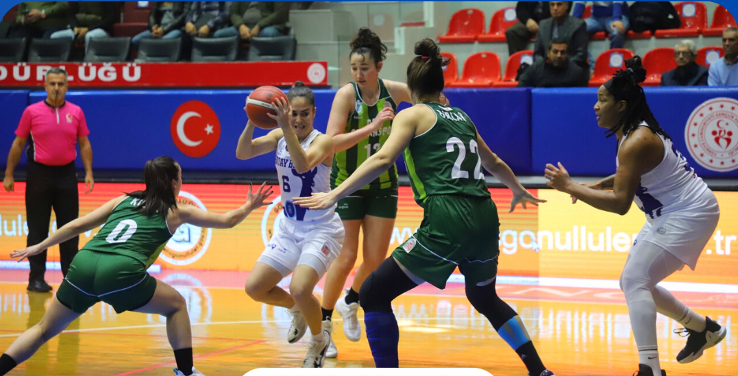 HATAY BÜYÜKŞEHİR BELEDİYESPOR KADIN BASKETBOL TAKIMINDAN BİR GALİBİYET DAHA