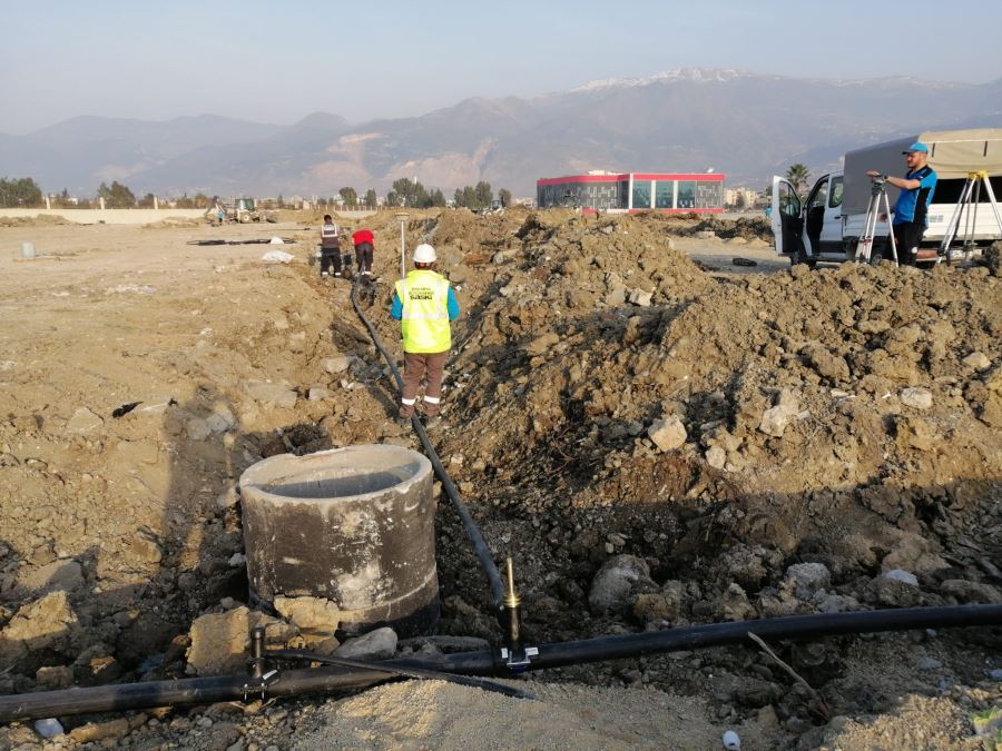 Hatay ve Adıyaman’a kurulacak olan konteyner kentlerin altyapısı tamamlandı
