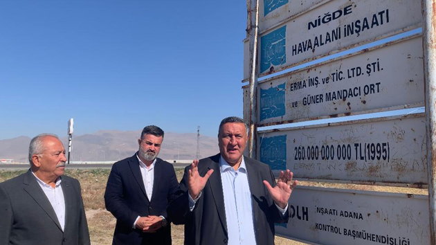 Havaalanı tabelası tarihi eser statüsüne erdi