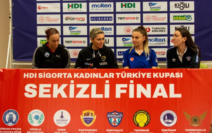 HDI Sigorta Kadınlar Türkiye Kupası'nda basın toplantısı düzenlendi
