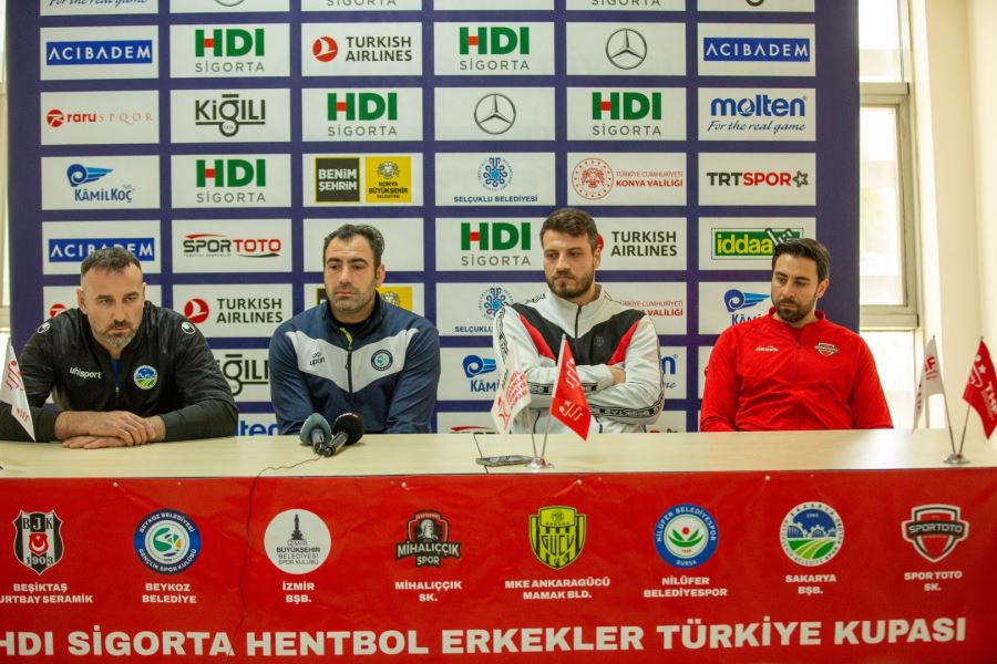 HDI Sigorta Türkiye Kupası yarı finalist takım kaptanları konuştu