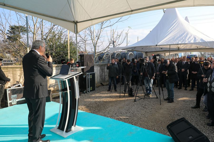 Hendek’te yeni projenin startı verildi: “100 yıllık projeler üretiyoruz”