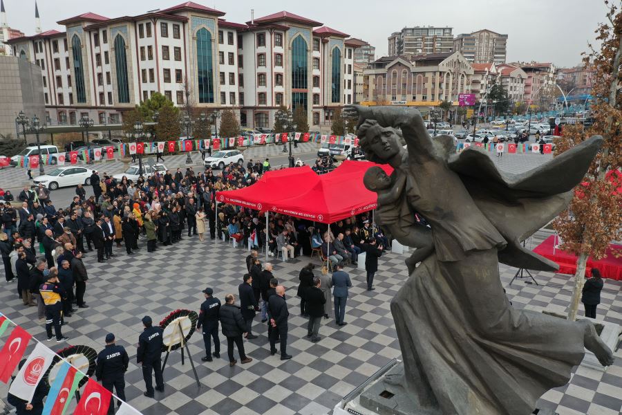 HOCALI SOYKIRIMI 31. YIL DÖNÜMÜNDE KEÇİÖREN'DE ANILDI