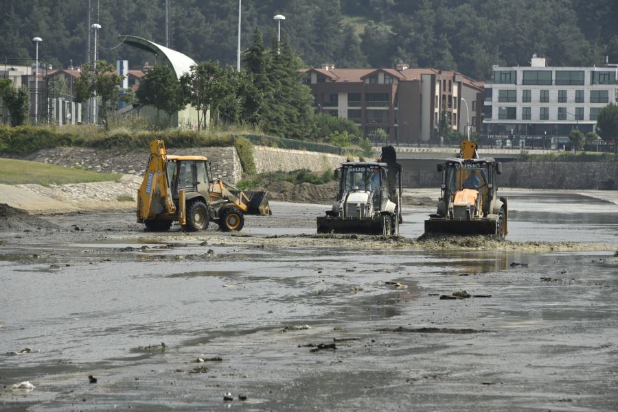 Hüdavendigar'da dere temizliği