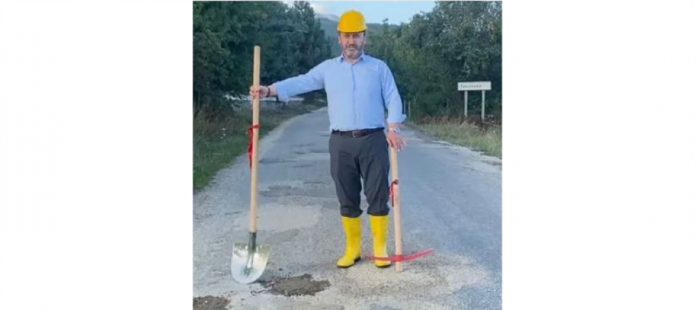 İl Başkanı Sadettin Baskın’dan İlginç Protesto: 