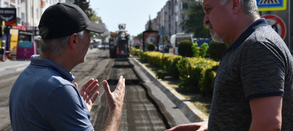 İstasyon Caddesi’nde çalışmalar sürüyor - GÜNDEM - İnternetin Ajansı