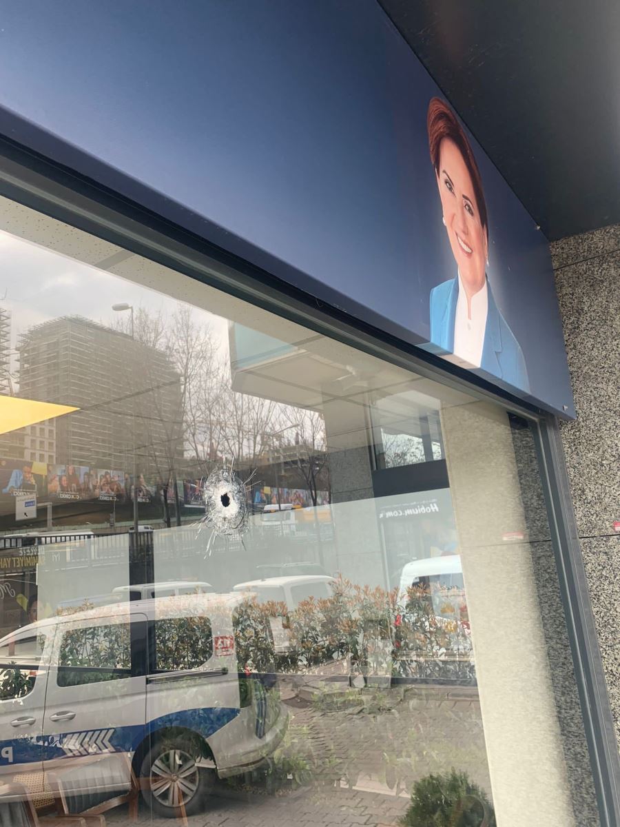 İYİ Parti İstanbul İl Başkanlığı’na silahlı saldırı!