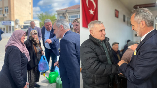 İYİ Partili Akalın, Meriç İlçesinde esnafın sorunlarına dikkat çekti