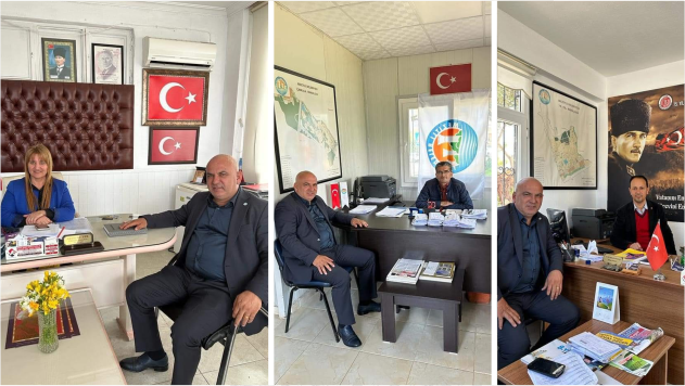 İYİ Parti’li Fuat Değer, Mahalle Muhtarlarını Ziyaret Etti