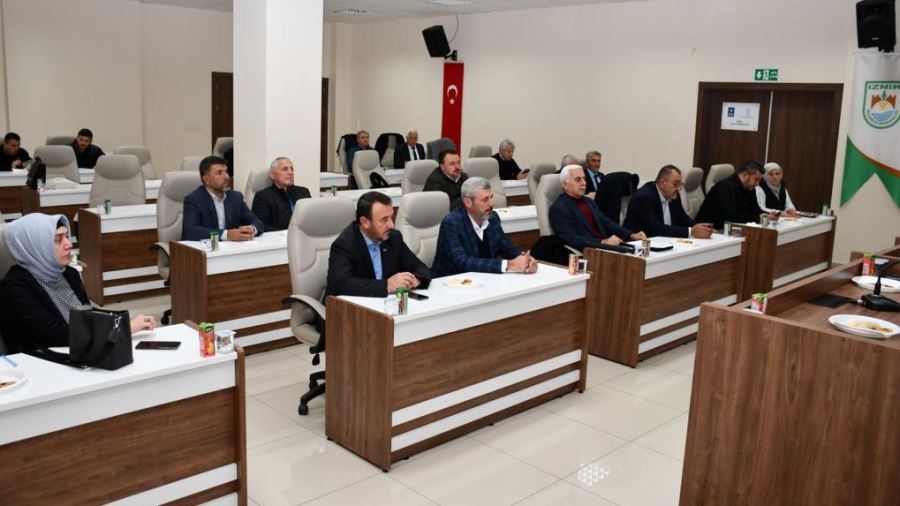 İZNİK GÖLÜNÜ KORUMA BİRLİĞİ KASIM AYI MECLİSİ GERÇEKLEŞTİRİLDİ