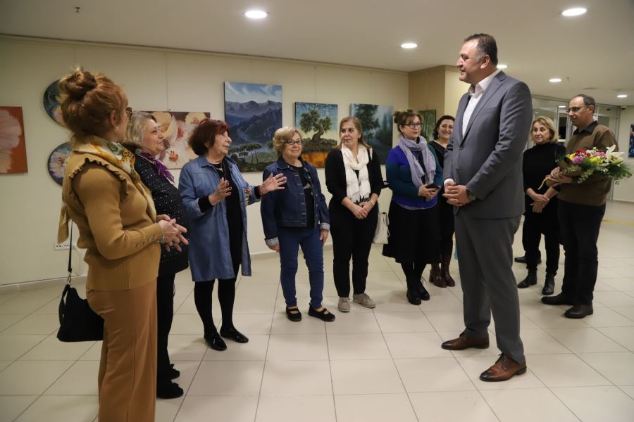 Kadıköy Sanatçılar Derneği Resim Sergisi Kartal Belediyesi’nde Açıldı