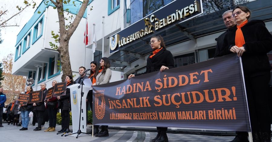 Kadınlar şiddete karşı tek ses!
