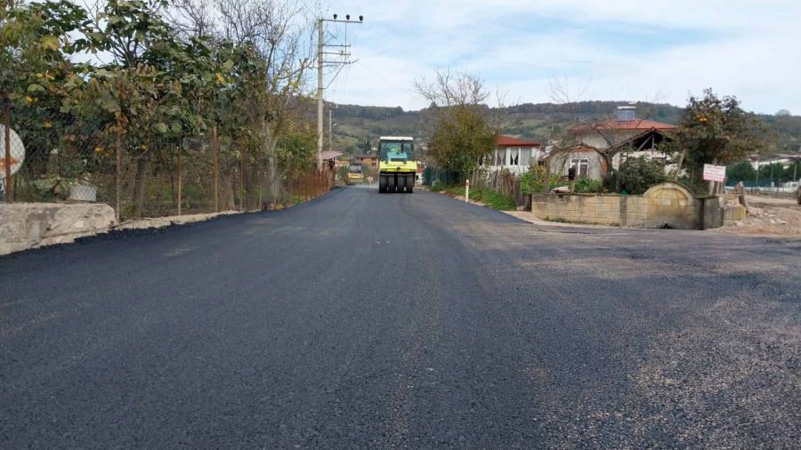 Kandıra Hatipler - Ağva yolu asfaltlandı