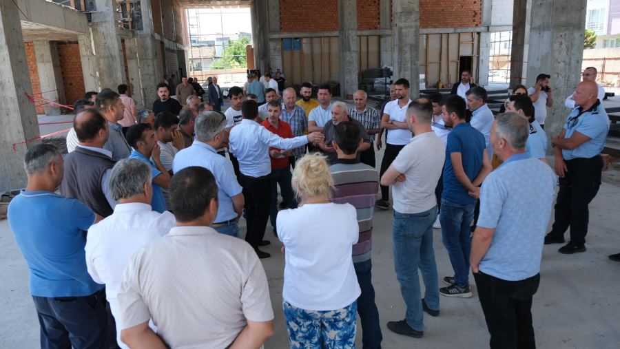KAPALI PAZAR YERİ TANITIMI GERÇEKLEŞTİRİLDİ