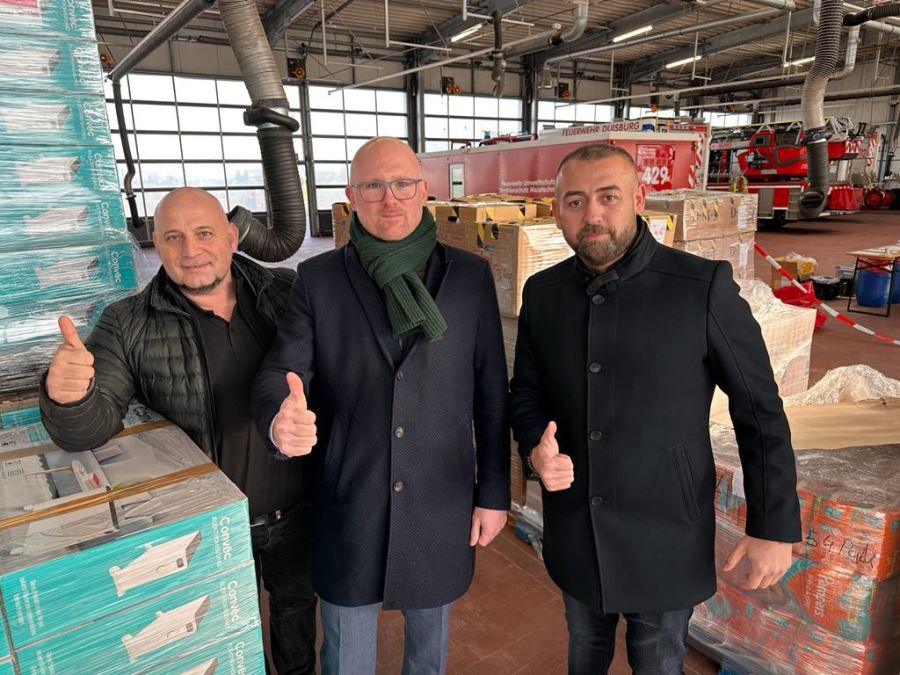 KARDEŞ ŞEHİRLERDEN GAZİANTEP’E NAKDİ VE AYNİ YARDIM DESTEĞİ