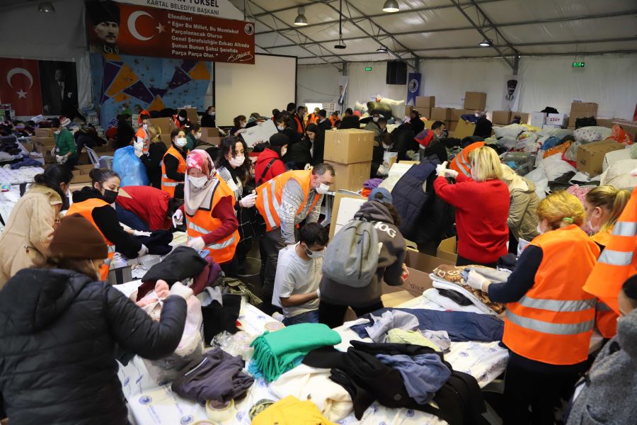Kartal Belediyesi Deprem Bölgesi İçin Yardım Seferberliği Başlattı