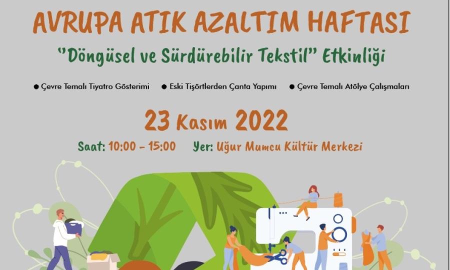 Kartal Belediyesi'nden Döngüsel ve Sürdürülebilir Tekstil Etkinliği