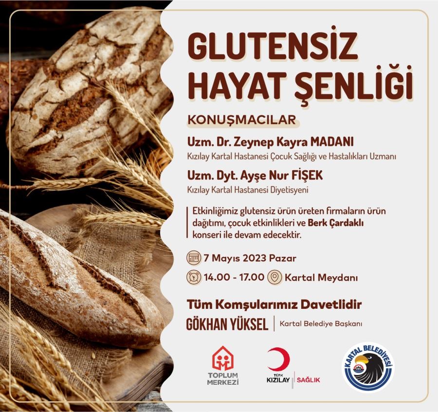 Kartal Belediyesi’nden Farkındalık Yaratan Etkinlik ‘Glütensiz Hayat Şenliği’