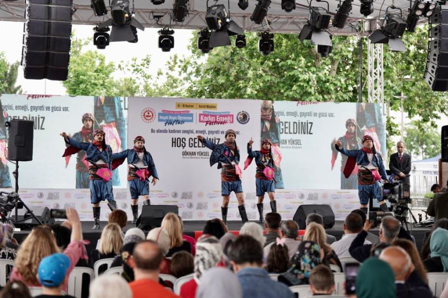 “Kartal Kadın Emeği Festivali” Görkemli Bir Törenle Açıldı