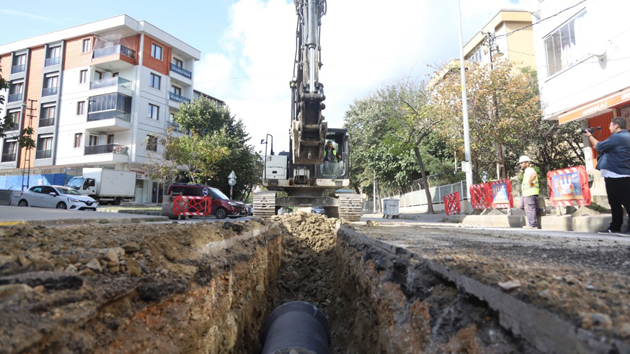 Kartal’da, Altyapı Çalışmaları Tüm Hızıyla Devam Ediyor