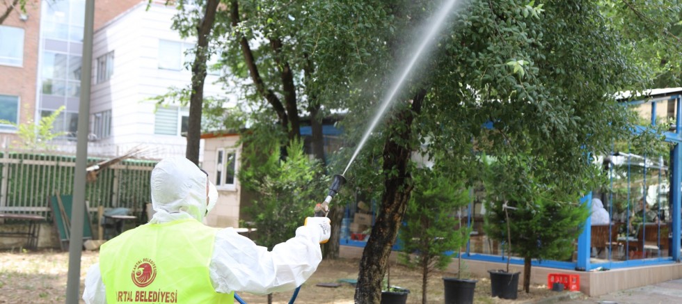Kartal’ın Parklarında Halk ve Çevre Sağlığı İçin İlaçlamaya Devam - GÜNDEM - İnternetin Ajansı