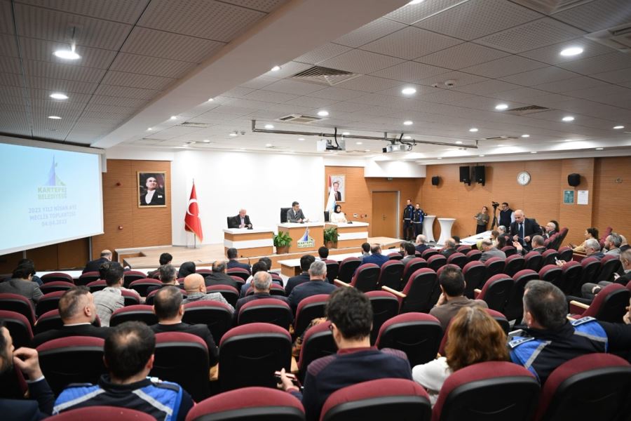 KARTEPE BELEDİYESİ NİSAN AYI MECLİS TOPLANTISI