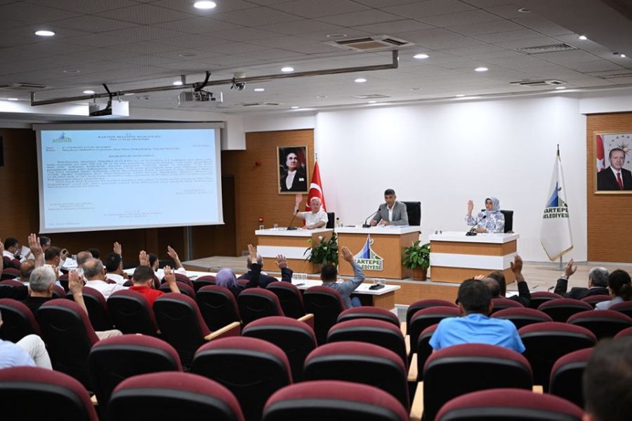 KARTEPE BELEDİYESİ TEMMUZ AYI MECLİS TOPLANTISI