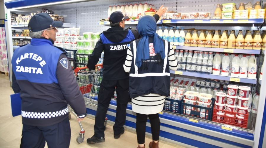 KARTEPE’DE RUTİN DENETİMLER DEVAM EDİYOR