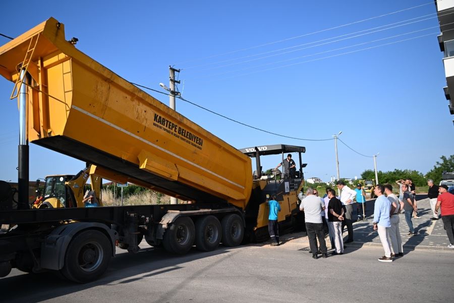 KARTEPE’DE YAZ ASFALTLARI