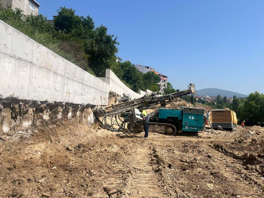Kaşkaldere’de işler yoğun tempoda