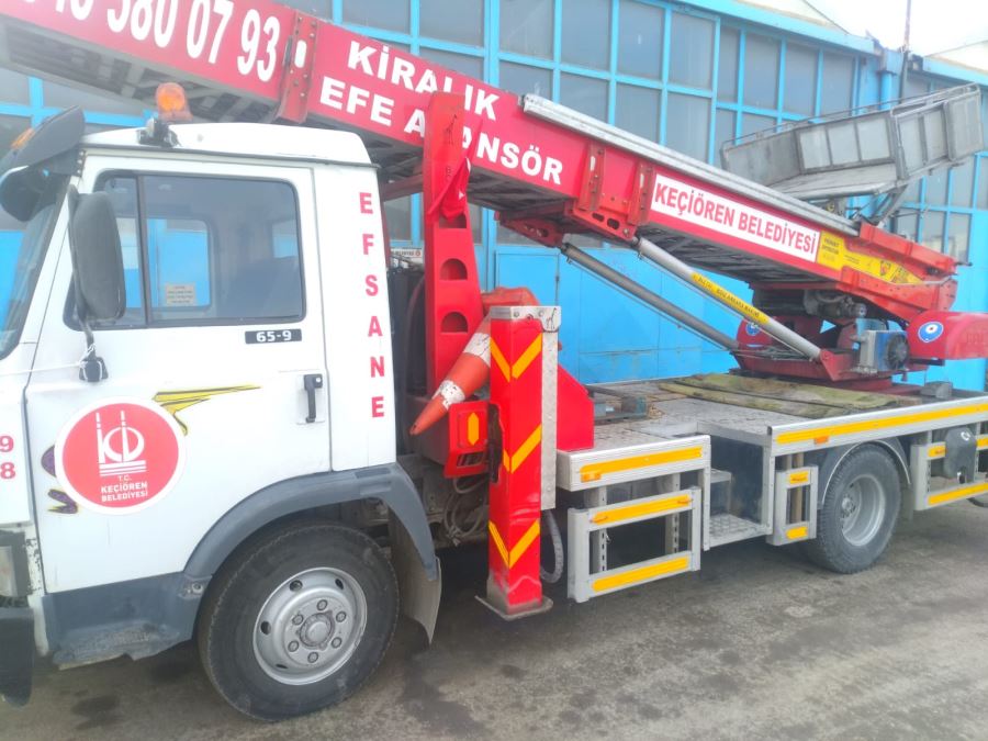 KEÇİÖREN BELEDİYESİ TARAFINDAN 150’DEN FAZLA HANENİN EŞYALARI KURTARDI