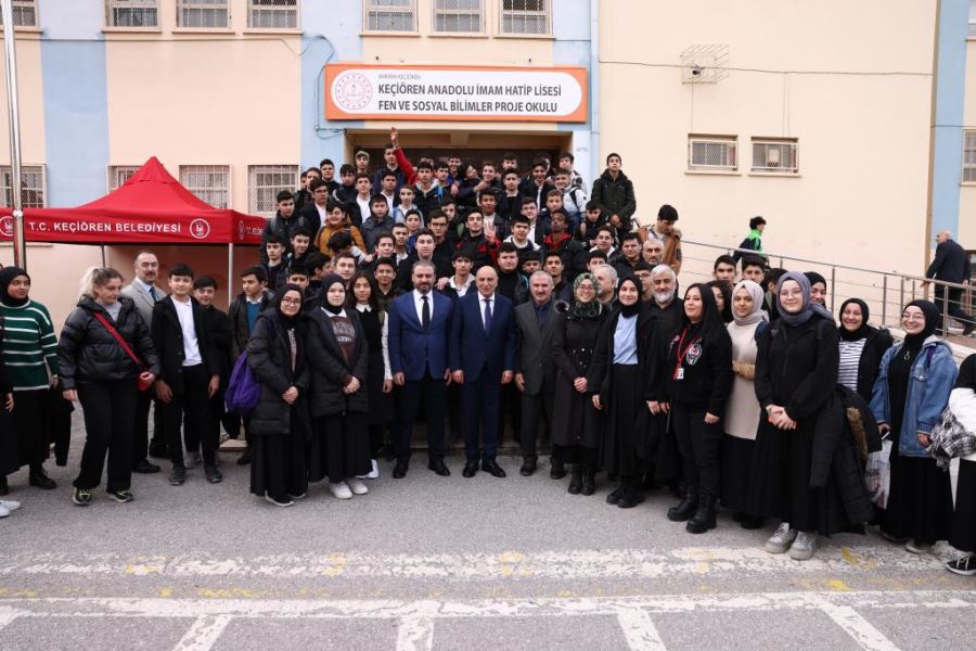 KEÇİÖREN’DE EĞİTİME TAM DESTEK