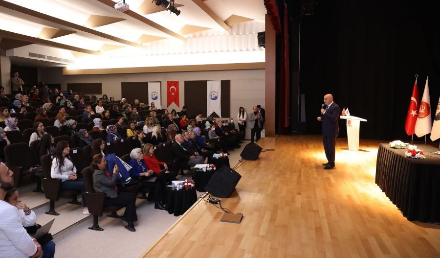 KEÇİÖREN’DE VELİLERE “AİLE OKULU” EĞİTİMİ