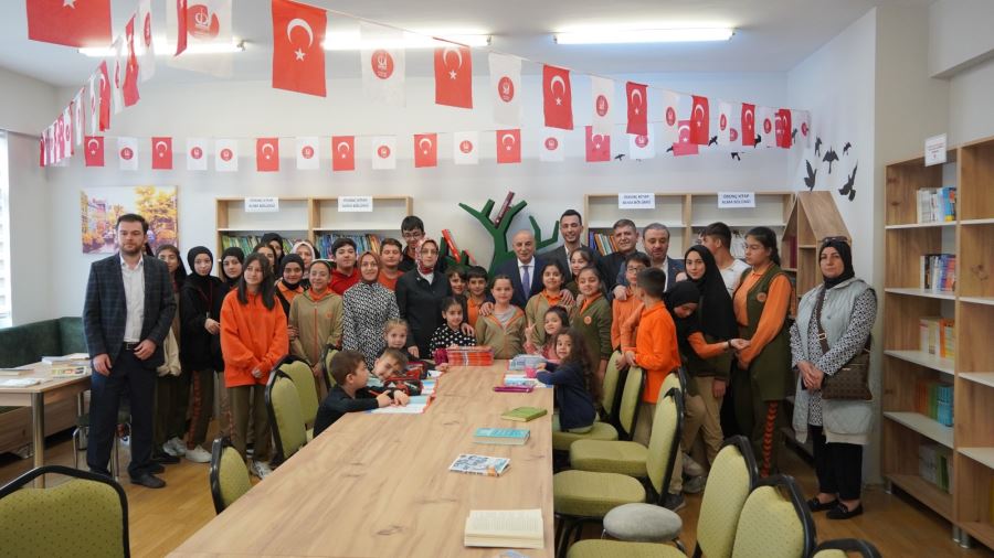 KEÇİÖREN’DE YENİ BİR LABORATUVAR SINIFI VE KÜTÜPHANE DAHA AÇILDI