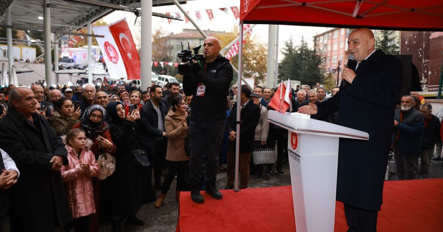 KEÇİÖREN’E BİR YENİ NESİL SEMT PAZARI DAHA KAZANDIRILDI