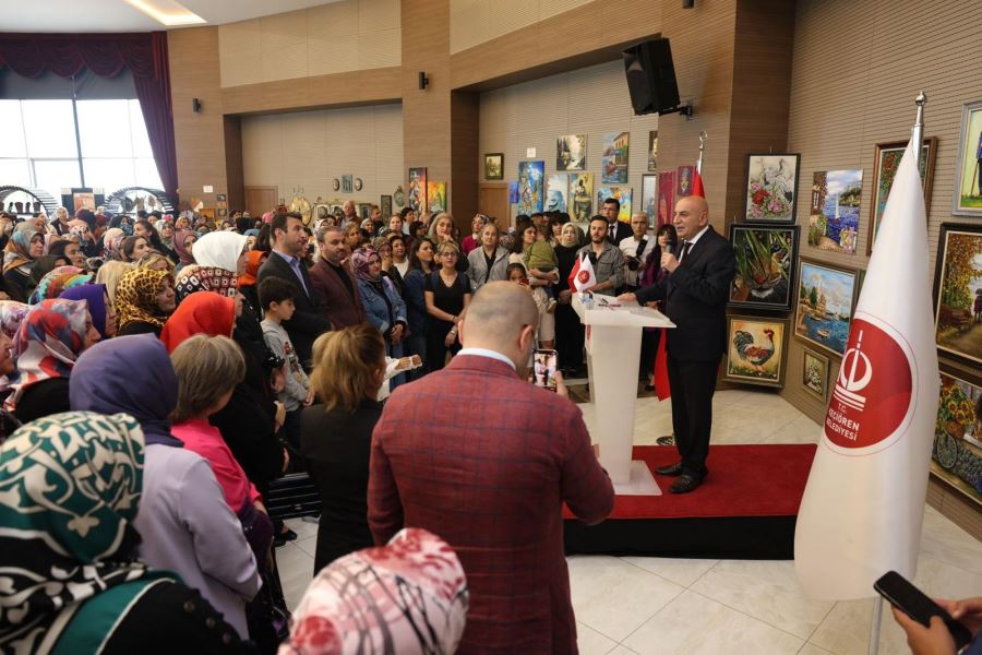 KEÇMEK YIL SONU SERGİSİ KEÇİÖREN’DE AÇILDI
