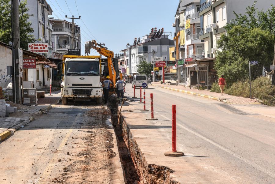 Kepez’de 2023 doğal gaz çalışmaları başladı