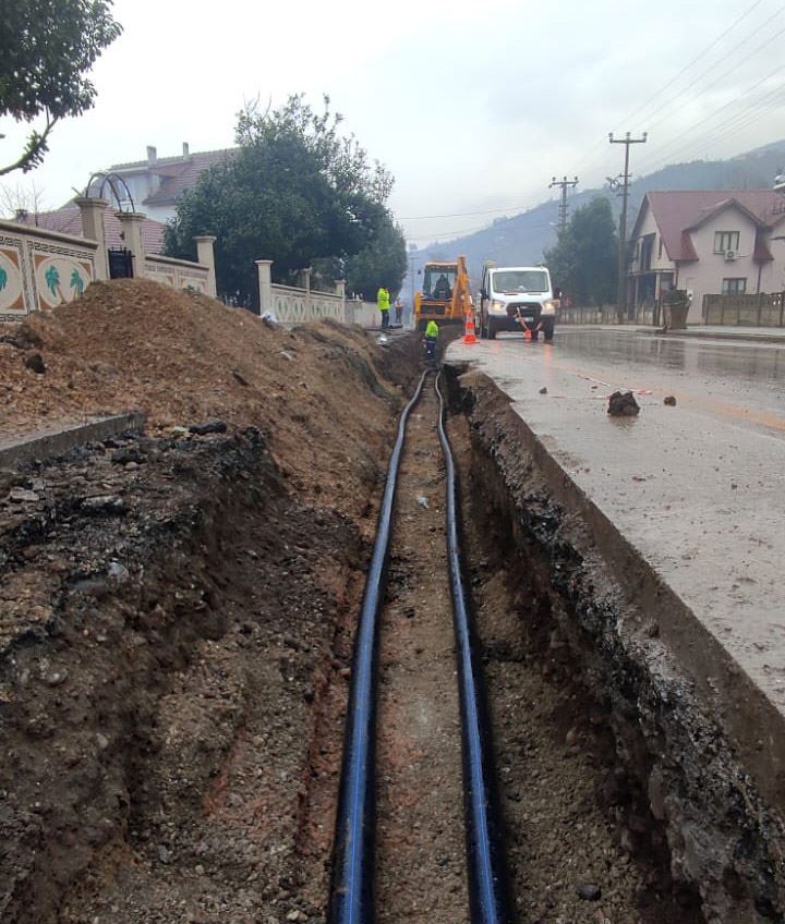 Kesintisiz içme suyu için Altındere Osmanağa Mahallesi’nin altyapı hattı yenilendi