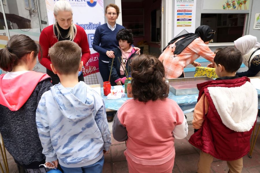 KO-MEK otizmli çocuklara neşe oldu