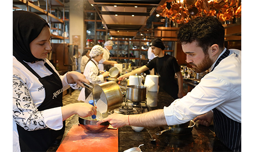 ‘Kocaeli Gastro Genç’ yarışmasında dereceye giren öğrencilere ünlü şefler eğitim verdi