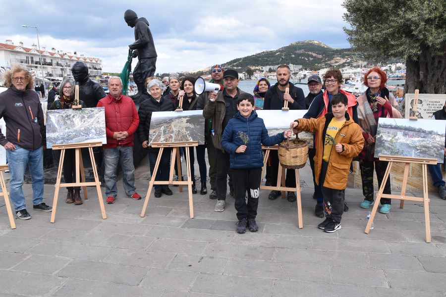 KOCAMEHMETLER’DE TAŞ OCAĞI İSTEMİYORUZ