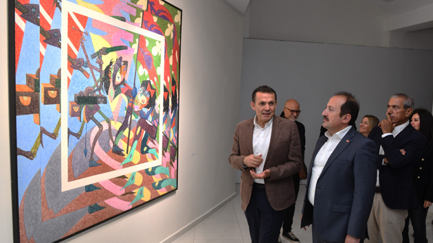“Kültürel Aktarımlar” sergisi Yenişehir’de açıldı