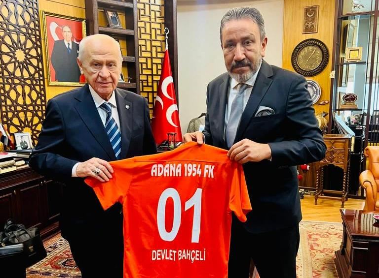 KUTLU’DAN MHP LİDERİ BAHÇELİ’YE ZİYARET