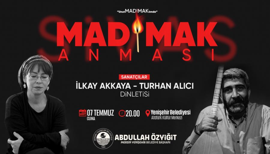 Madımak’ta yaşamını yitirenler Yenişehir'de anılacak
