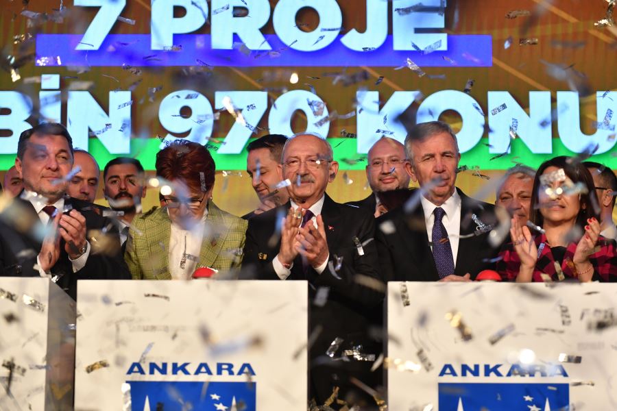 MANSUR YAVAŞ 47 BİN 970 KONUTTAN OLUŞAN TOPLAM 7 PROJEYİ TANITTI