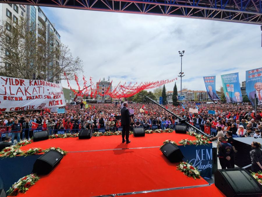 MANSUR YAVAŞ VE KEMAL KILIÇDAROĞLU NİĞDE’DE