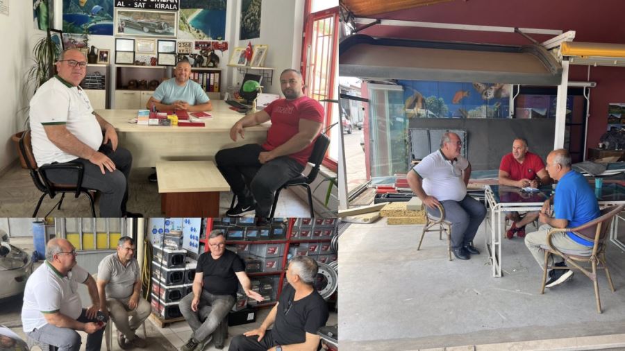 MEHMET DEMİR DUR DURAK DEMEDEN ZİYARETLERİNE DEVAM EDİYOR!