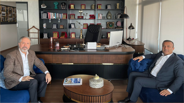 MEHMET SAYDAM'DAN, UCİM’E ANLAMLI ZİYARET